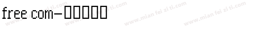 free com字体转换